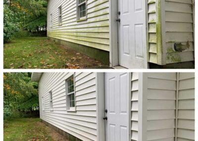 House Washing before and after