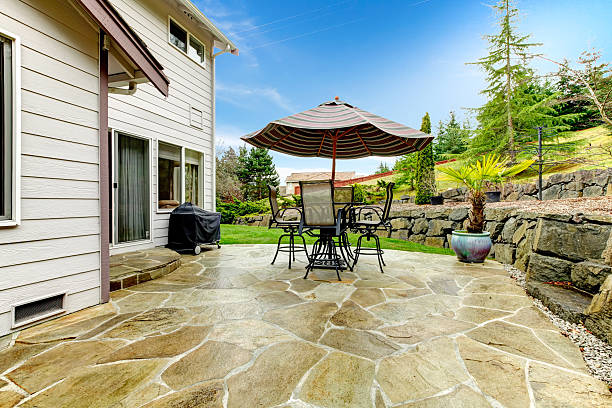 stone patio cleaning