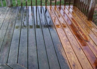 deck washing rochester, ny wood deck pressure washing removing dirt and buildup