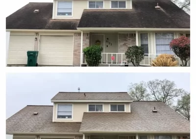 roof cleaning rochester ny removing black streaks soft washing shingles safely